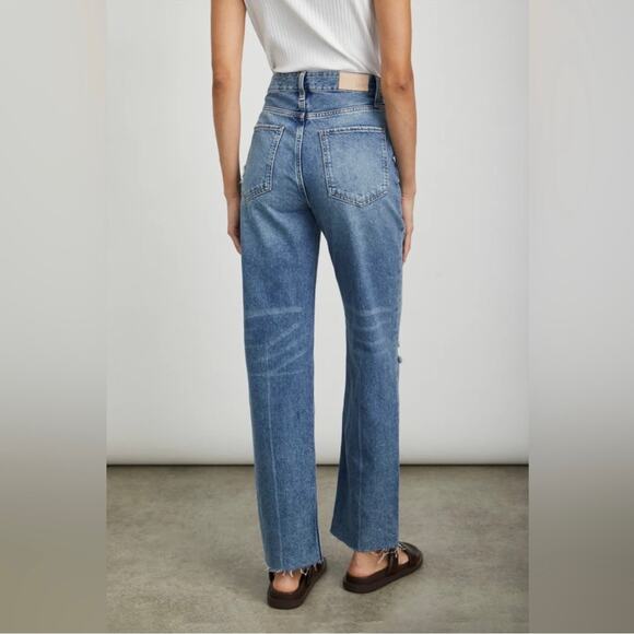 RAILS The Topanga High Rise Straight Denim Jeans 27 - Picture 9 of 9